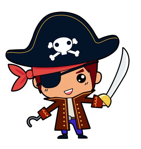 Pirate Clip Art Template
